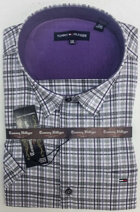TOMMY HILFIGER ORIGNAL S/S SLIM FIT COTTON SHIRT SIZE MEDIUM!!!!!MARKET VALUE R999.99