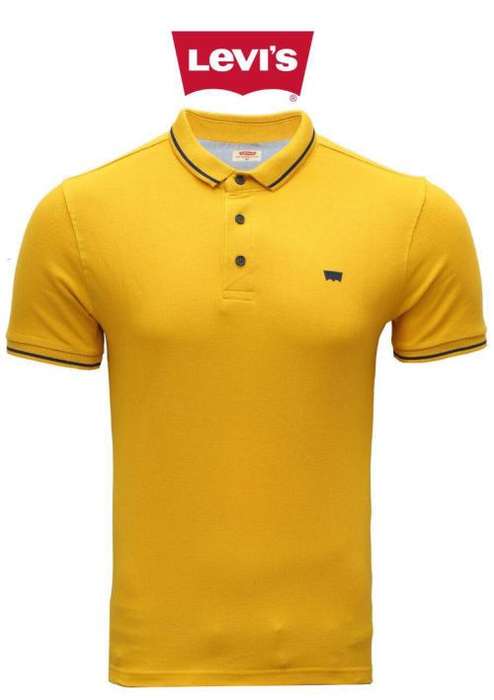 LEVI'S ORIGNAL POLO GOLFER SLIM FIT SIZE MEDIUM !!! SMALL CUT