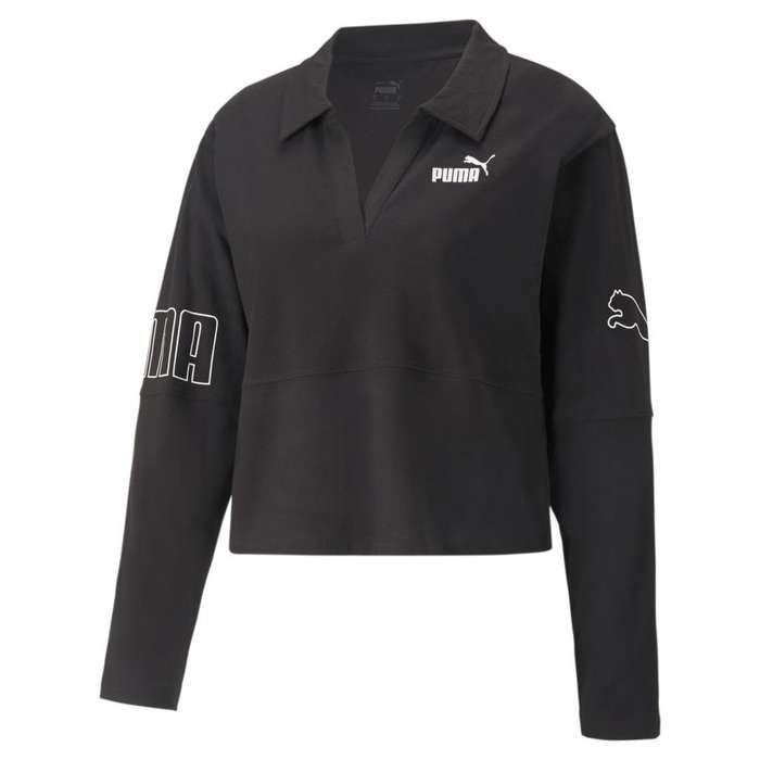 Puma Power L/S Top For Women Size Medium