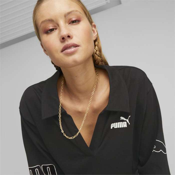 Puma Power L/S Top For Women Size Medium
