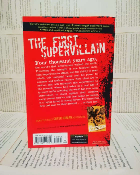 Superhuman by Michael Carroll  (Book 4)