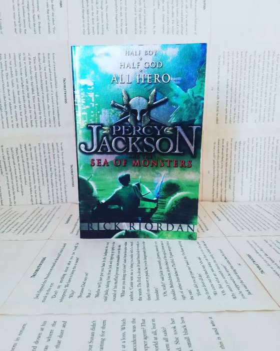 Percy Jackson:Sea of Monster by Rick Riordan (Book 2)