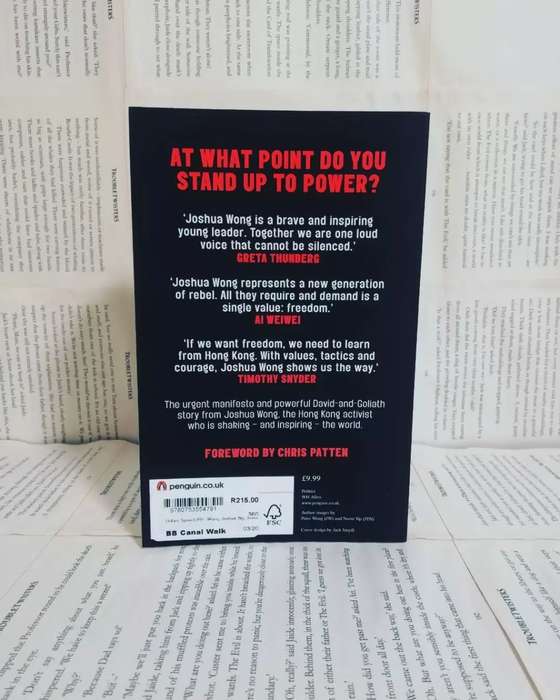 Unfree Speech by Joshua Wong