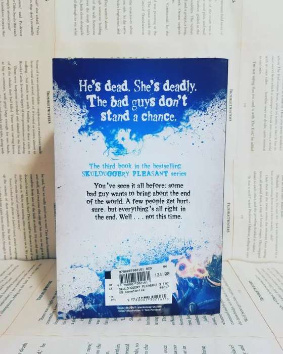 Skulduggery Pleasant:The Faceless one by Derek Landy (Book 3)