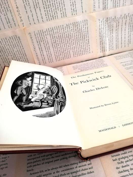 Pickwick Papers by Charles Dickens (1953 editions)