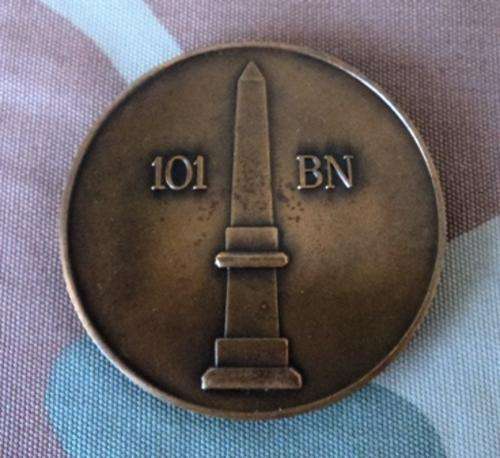 SWATF 101 Battalion Commemorative medal - numbered