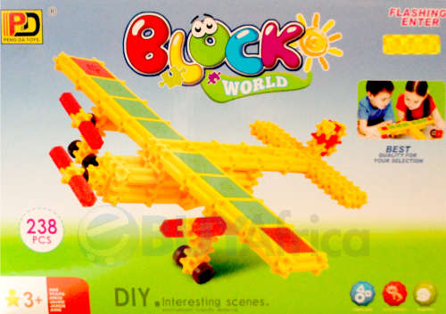 238 PCS D.I.Y. Block world