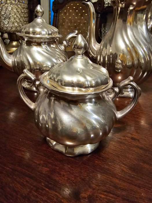 Coffee & Tea Set, Art Nouveau 1900 WMF GERMANY