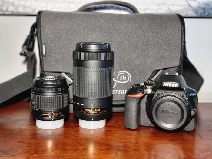 Nikon D5600 Camera Set for Sale - Immaculate Condition!
