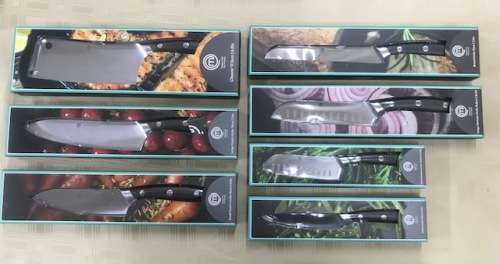 SET OF 7 MASTERCHEF KNIVES - BRAND NEW SEALED