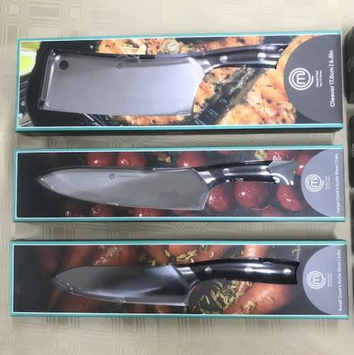 SET OF 7 MASTERCHEF KNIVES - BRAND NEW SEALED