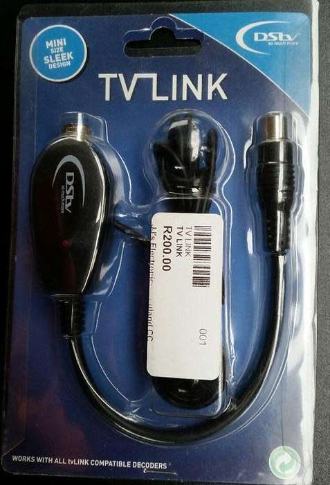 DSTV Infrared TV Link allows Control of DSTV from an additional TV