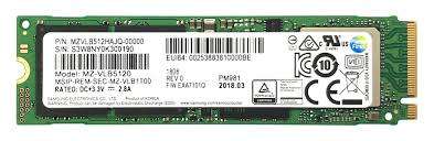 SAMSUNG PM981 512GB M.2 PCIE NVME SSD