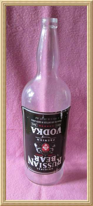 Extra Large 4.5litre Russian Bear Vodka Bottle from Blisful