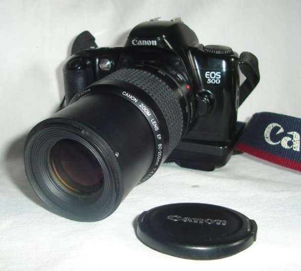 CANNON EOS 500 CAMERA + LENS + BAG from BLISFUL