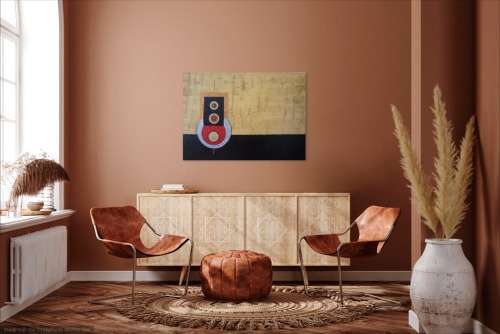 Hilton Edwards Abstract Art Painting