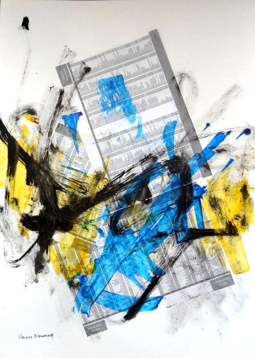 Hilton Edwards Abstract Art Painting