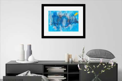 Hilton Edwards Abstract Art Painting
