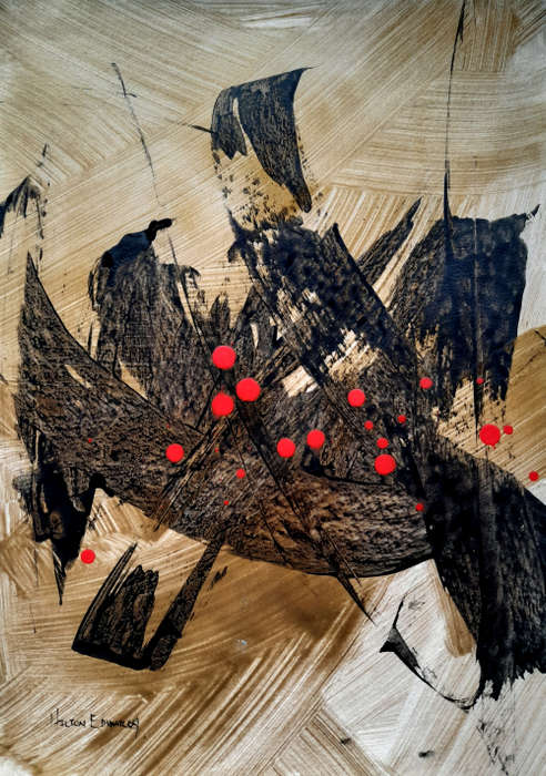 Hilton Edwards Abstract Art Painting
