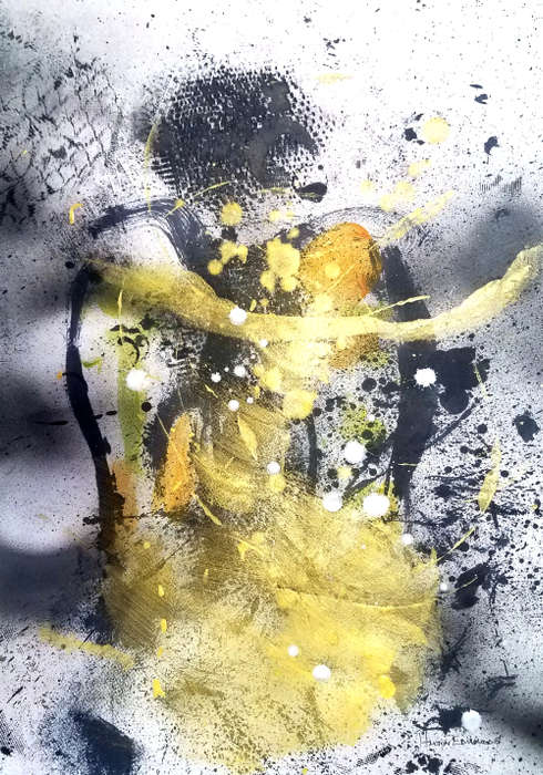 Hilton Edwards Abstract Art Painting