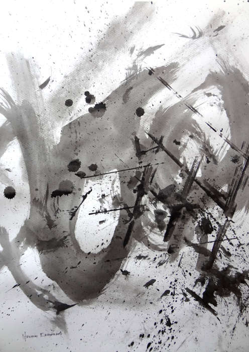 Hilton Edwards Abstract Art Painting