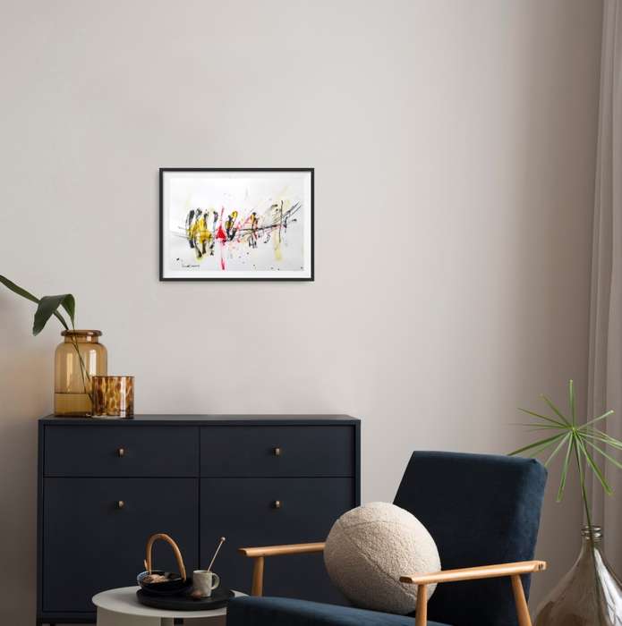 Hilton Edwards Abstract Art Painting