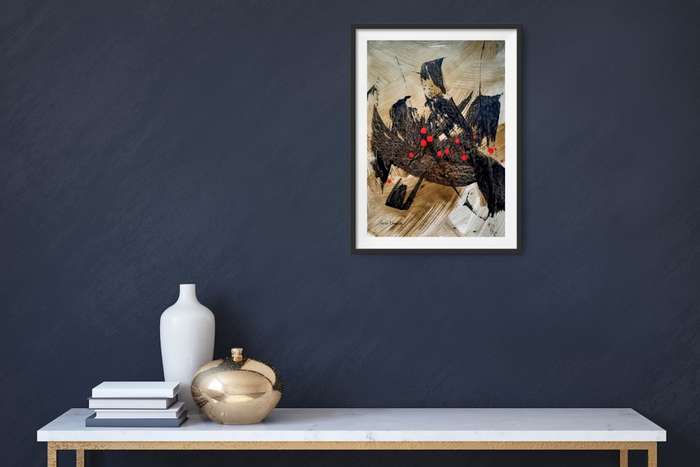 Hilton Edwards Abstract Art Painting