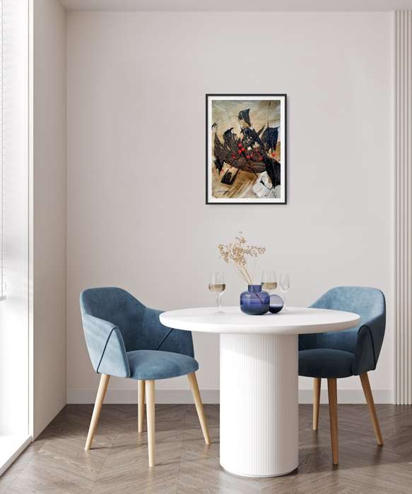 Hilton Edwards Abstract Art Painting