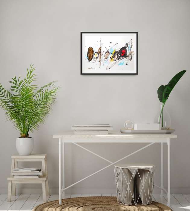 Hilton Edwards Abstract Art Painting