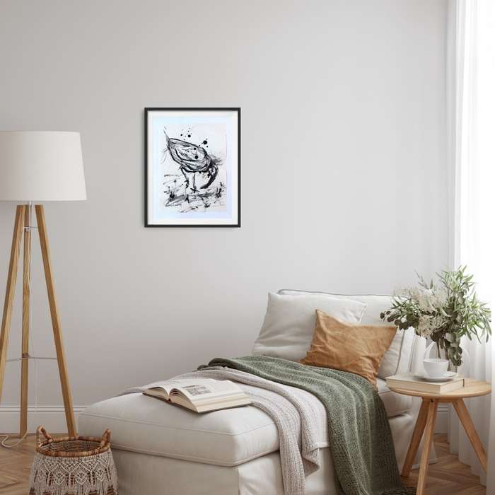 Hilton Edwards Abstract Art Painting - Hadeda