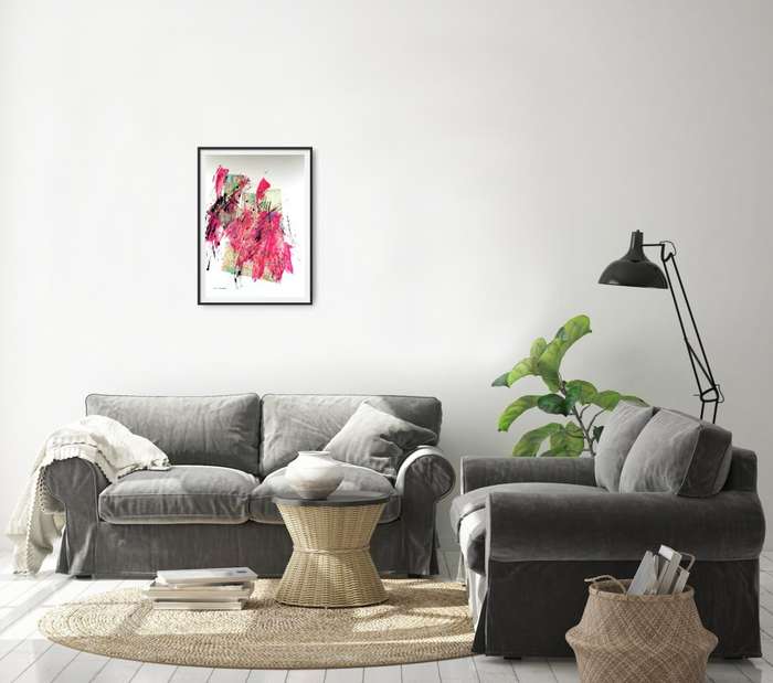 Hilton Edwards Abstract Art Painting