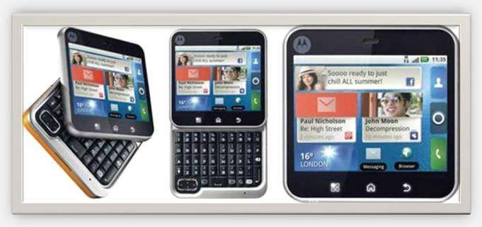 Motorola Flip Out - Swivel Design - very stylish phone