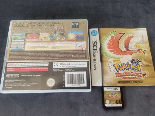 Pokémon Heartgold Version Nintendo Ds