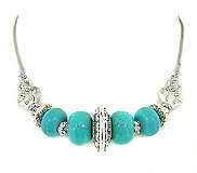 Turquoise and Silver Necklace