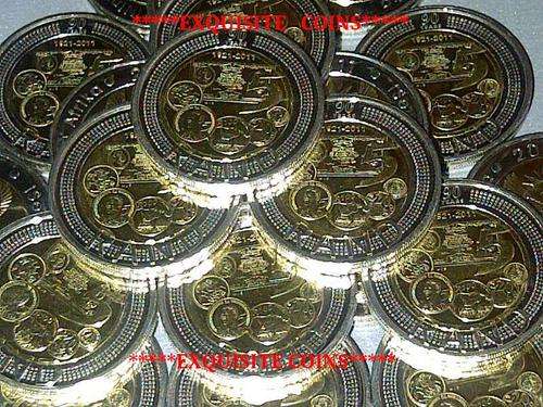30 X 2011 NEW MINT STATE 90TH ANNIVERSARY R5 COINS @@@ A CRAZY R1 PER COIN START - READ MORE...