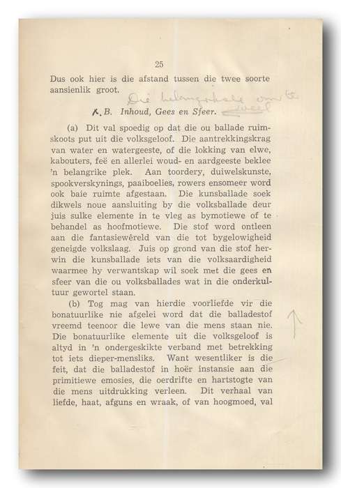 Afrikaanse Ballades saamgestel deur drs GS & PJ Nienaber (1941) - Bind fout