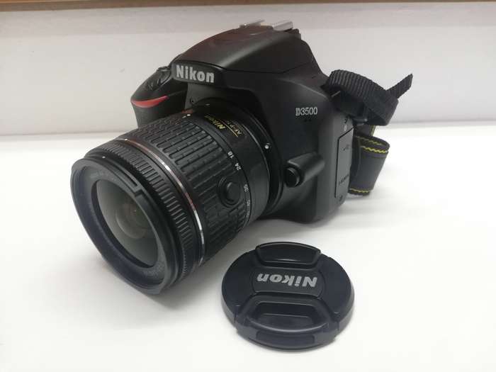 Nikon D3500, 24.2 Mpx Dslr Camera-18-55mm Dx lens