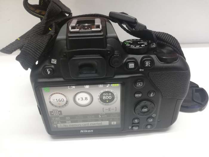 Nikon D3500, 24.2 Mpx Dslr Camera-18-55mm Dx lens