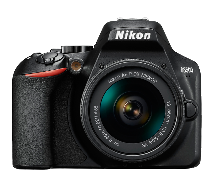 Nikon D3500, 24.2 Mpx Dslr Camera-18-55mm Dx lens