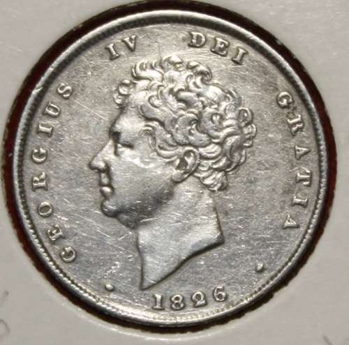 1826 Britain 1 Shilling