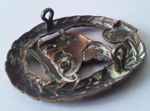 WW2 SA Native Military Corps Cap Badge.