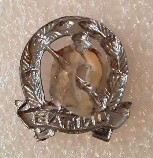 SADF `UNITAS` Commando Collar Badge.