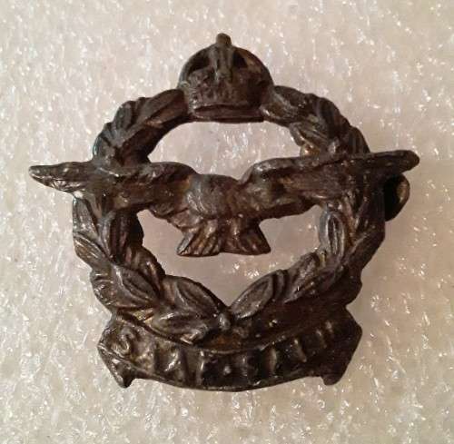 WW2 SA Air Force Badge.
