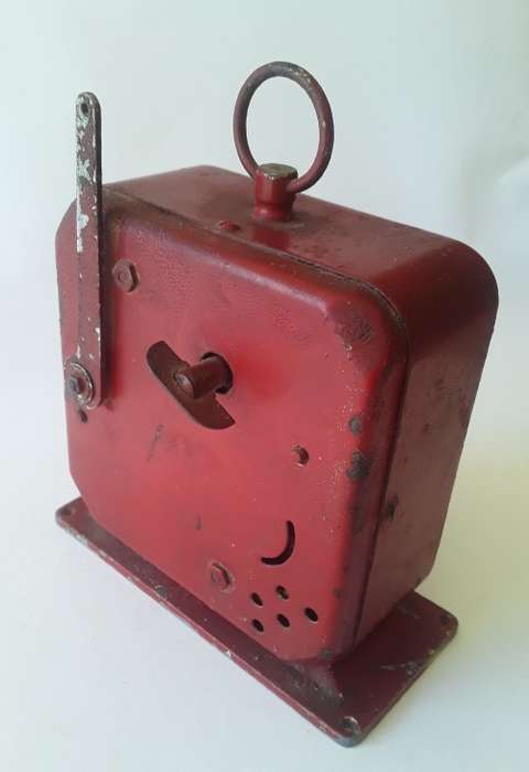 Vintage Cast Iron `Interval Timer`. Circa 1940`s. Working.