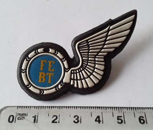 SA Air Force Flight Engineer Wing Badge. Pins intact.