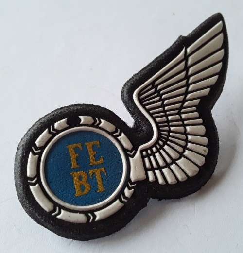 SA Air Force Flight Engineer Wing Badge. Pins intact.