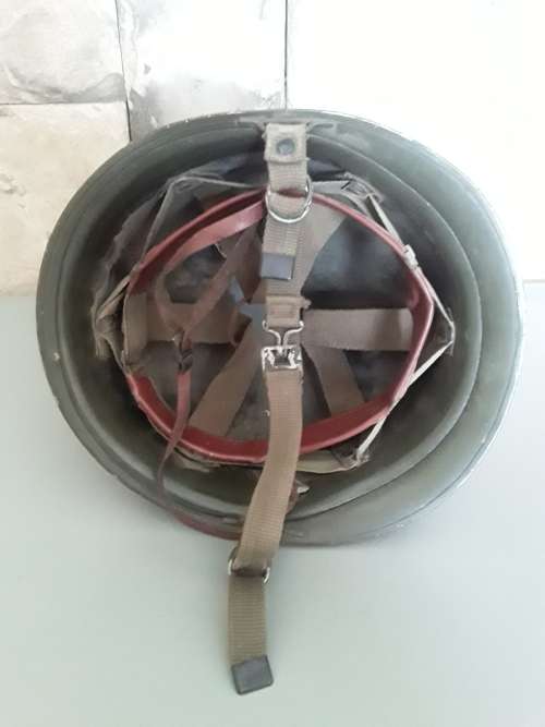 Vintage SADF `Staaldak` Helmet With Inner.