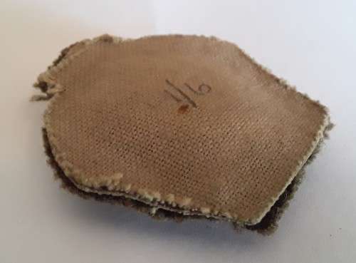 WW2 British Army Warrant Officer Cloth Rank Badge.