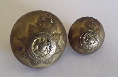 Set Of 22 Early Pre-1952 South African Police `Crown Over Star` Buttons. (Set 1 of 2)