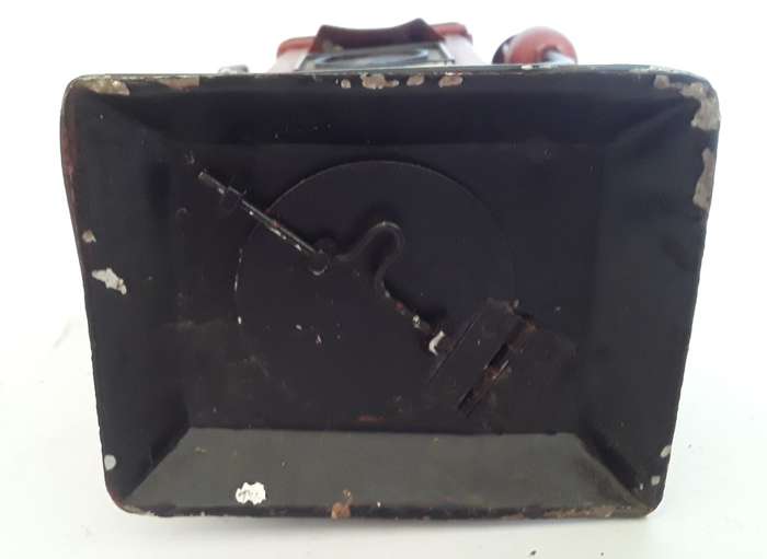 Vintage Tin Plate `Texaco` Petrol Pump Money Box.